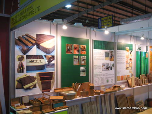 Star Bamboo booth